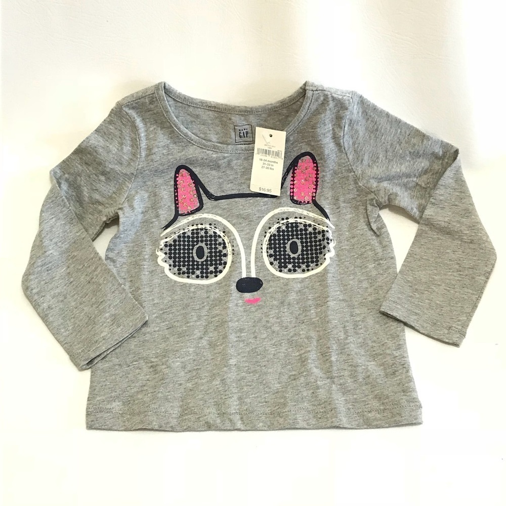 🆕 Baby girl GAP long sleeve shirt
